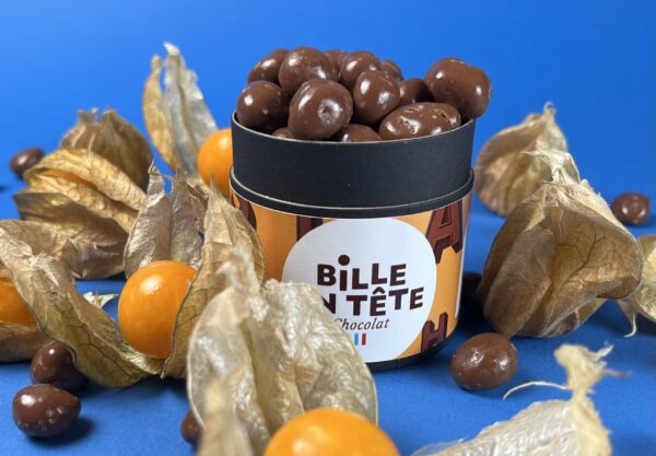 Physalis, chocolat au lait
