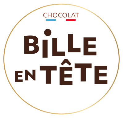 Logo rond sur fond blanc